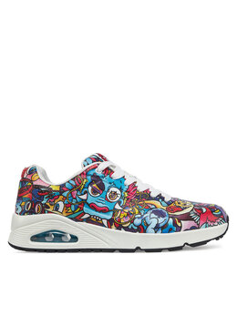 Кроссовки Uno - Color Doodle 183500/MLT Skechers, мультиколор 0000304743108 | bunt