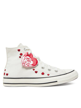 Тканевые кроссовки Chuck Taylor All Star Roses A13650C Converse, белый 0000304830587 | weiß