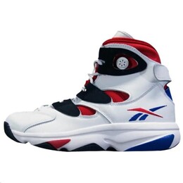Кроссовки Reebok Shaq Attaq Vintage Basketball Shoes Unisex High-top, белый m45380 | white