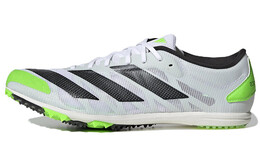 Кроссовки Adizero XCS унисекс с низким верхом, белые/черные/зеленые Adidas gx6681