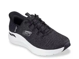 Кроссовки Skechers Hands Free Slip-Ins Arch Fit 2.0 Look Ahead — мужские, черные/белые 581352 | black/white