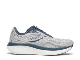 Кроссовки для бега Saucony Ride 18 — мужские, светло-серые/синие 598193 | light grey/blue