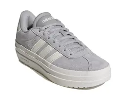 Кроссовки Adidas VL Court Bold — женские, серые/белые 569372 | grey/off white