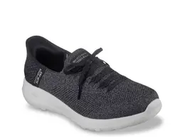 Кроссовки Skechers Slip-Ins GO Walk Joy Abby — женские, черные/серые 581878 | black/grey