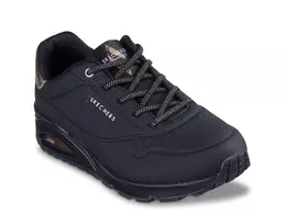 Кроссовки Skechers Uno Shimmer Away — женские, черные/золотые 562305 | black/gold