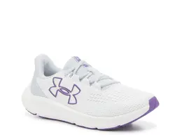 Кроссовки для бега Under Armour Pursuit 3 — женские, цвета: белый/серый/фиолетовый 576109 | off white/grey/purple