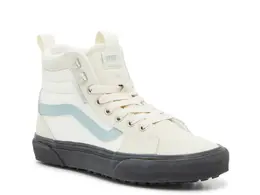 Кроссовки Vans Filmore High-Top — женские, кремово-белый/синий 582875 | off white/blue
