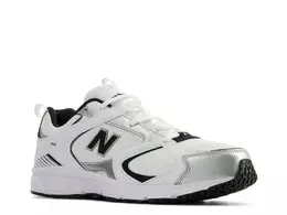 Кроссовки New Balance 408, белые/черные 573386 | white/black