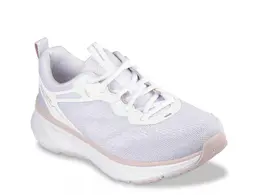 Кроссовки Skechers Edgeride Power Flow — женские, белые/серо-коричневые 576229 | white/taupe