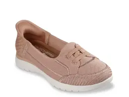 Кроссовки Skechers Hands Free: On-The Go Flex Bungee Slip-On, розовато-белые 582808 | blush/white