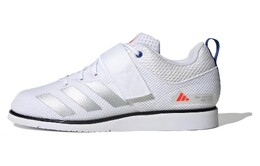 Кроссовки Adidas Powerlift 5 Cloud White Silver Metallic Core Black, белый id2474 | white