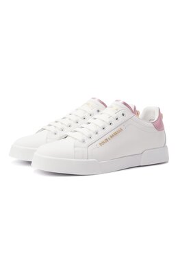 Кожаные кеды Portofino Dolce & Gabbana ck2329/an298