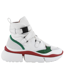 Chloé Sonnie High-Top Sneakers, Brand Size 35 ( US Size 5 ) chc18a05018 39v