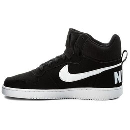 Кроссовки Nike Court Borough Mid Black/White, черный 838938-010 | black