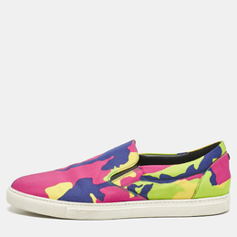 Dsquared2 Multicolor Canvas Slip On Sneakers Size 45 1141480