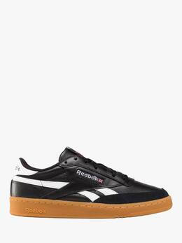 Кожаные кроссовки essentials club c Reebok, черный 39251106 | black
