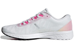 Кроссовки Adizero RC 3 женские с низким верхом, белые/розовые/серые Adidas h69056