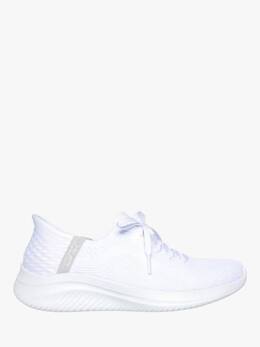 Кроссовки ultra flex 3.0 brilliant path с накладками Skechers, белый 38712413 | white