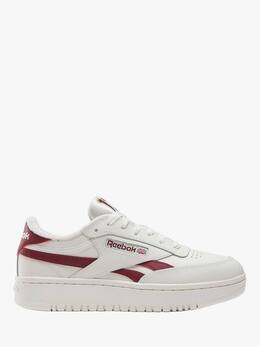 Кроссовки club c на кожаной двойной подошве Reebok, цвет Chalk/Burgundy 14596247 | chalk/burgundy