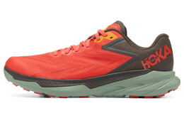 Кроссовки мужские с низким верхом красные/зеленые Hoka One One 1119399-fbol
