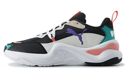Кроссовки Rise Chunky женские низкие черные/синие Puma 373446-03