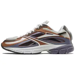 Кроссовки Premier Road Running Unisex Low-Top Белый/Серый/Коричневый Reebok 100206880 | white/grey/brown