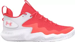 Женские волейбольные кроссовки Under Armour Flow Ace Low, белый/красный 10968314 | white/red