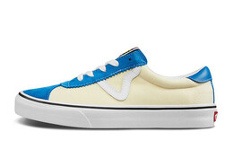 Кроссовки Vans Sports Skateboarding Unisex, белый/синий vn0a4bu6tys