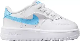 Кроссовки Nike Toddler Air Force 1 EasyOn, цвет White/Aqua 11297747 | white/aqua