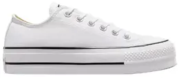 Низкие кроссовки Converse Chuck Taylor All Star на платформе с подъемом, белый 11688462 | white/white/white