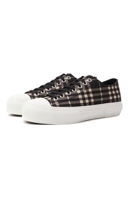 Текстильные кеды Burberry 8107495