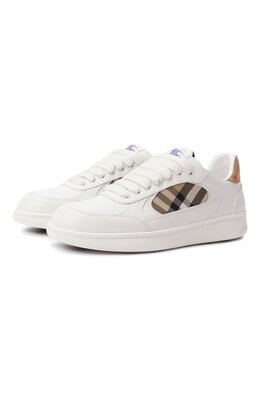 Комбинированные кеды Terrace Burberry 8108649