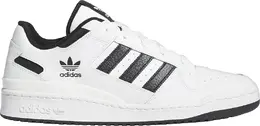 Мужские низкие классические кроссовки Adidas Forum Low, белый/черный 9413522 | white/black