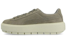 Кроссовки для скейтбординга Platform Trace женские, низкие, зеленые Puma 365830-06