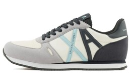Кроссовки с логотипом и панельным принтом Armani Exchange, цвет Gray Black xux017xcc681s282 | gray black