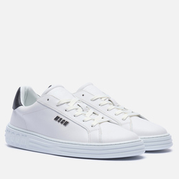 Мужские кроссовки MSGM Iconic Cupsole, цвет белый, размер 43 EU 3840ms506 787 01-4917950