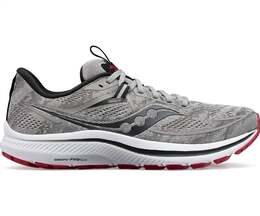 Мужские кроссовки Omni 21 из сплава/граната Saucony, цвет alloy/garnet 7881308569660 | alloy/garnet