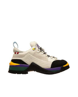 Женские кроссовки Bally Hike 6239703 из телячьей кожи пыльно-белого цвета 7820136153148 | multi