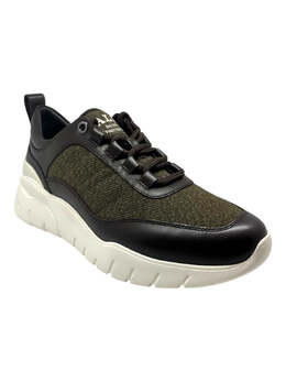 Bally Bredley 6239584 Мужские кроссовки из кожи и ткани Ebano, размер 7 7820155650108 | multi