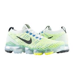 Кроссовки мужские Nike Air Max Vapormax Flyknit 3 серебристо-черно-салатовые AJ6900-005 7861424128060 | silver
