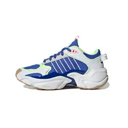 Кроссовки Magmur Runner Chunky унисекс с низким верхом белого/синего/желтого цвета Adidas ef0760