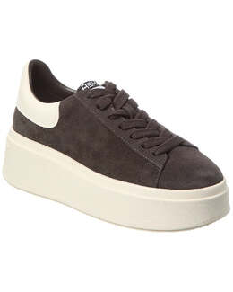 Кроссовки на платформе из замши Ash Moxie, черный 7893896560700 | black