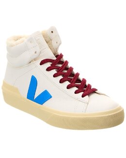 Зимние кожаные кроссовки Veja Minotaur, белый 7831939612732 | white