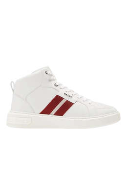 Мужские белые кроссовки из телячьей кожи Bally Myles 6237763 7888740319292 | white