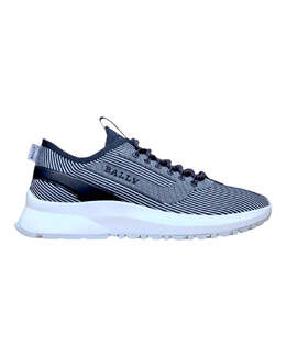 Bally Dean 6303305 Мужские кроссовки Dusty White/Midnight из ткани и кожи 7888742088764 | multi