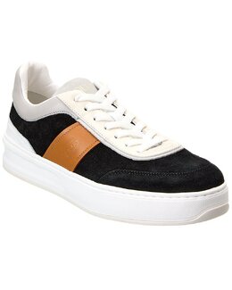 Кроссовки TOD из замши и кожи Tod's, черный 7792379985980 | black
