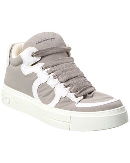 Кожаные кроссовки Ferragamo Marvelous3 Salvatore Ferragamo, серый 7860647755836 | grey