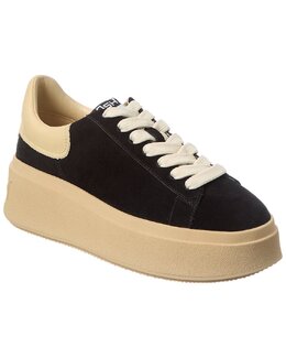 Кроссовки на платформе из замши Ash Moxie, черный 7893896364092 | black