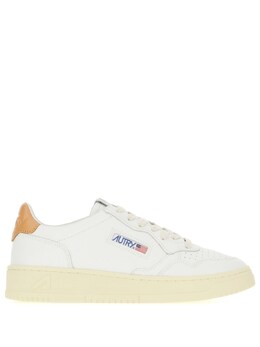 Autry Medialist Low Leather Sneakers aulwll76