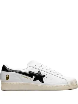 Кроссовки Superstar Vintage White Black из коллаборации с A Bathing Ape Adidas, белый 29652424 | белый